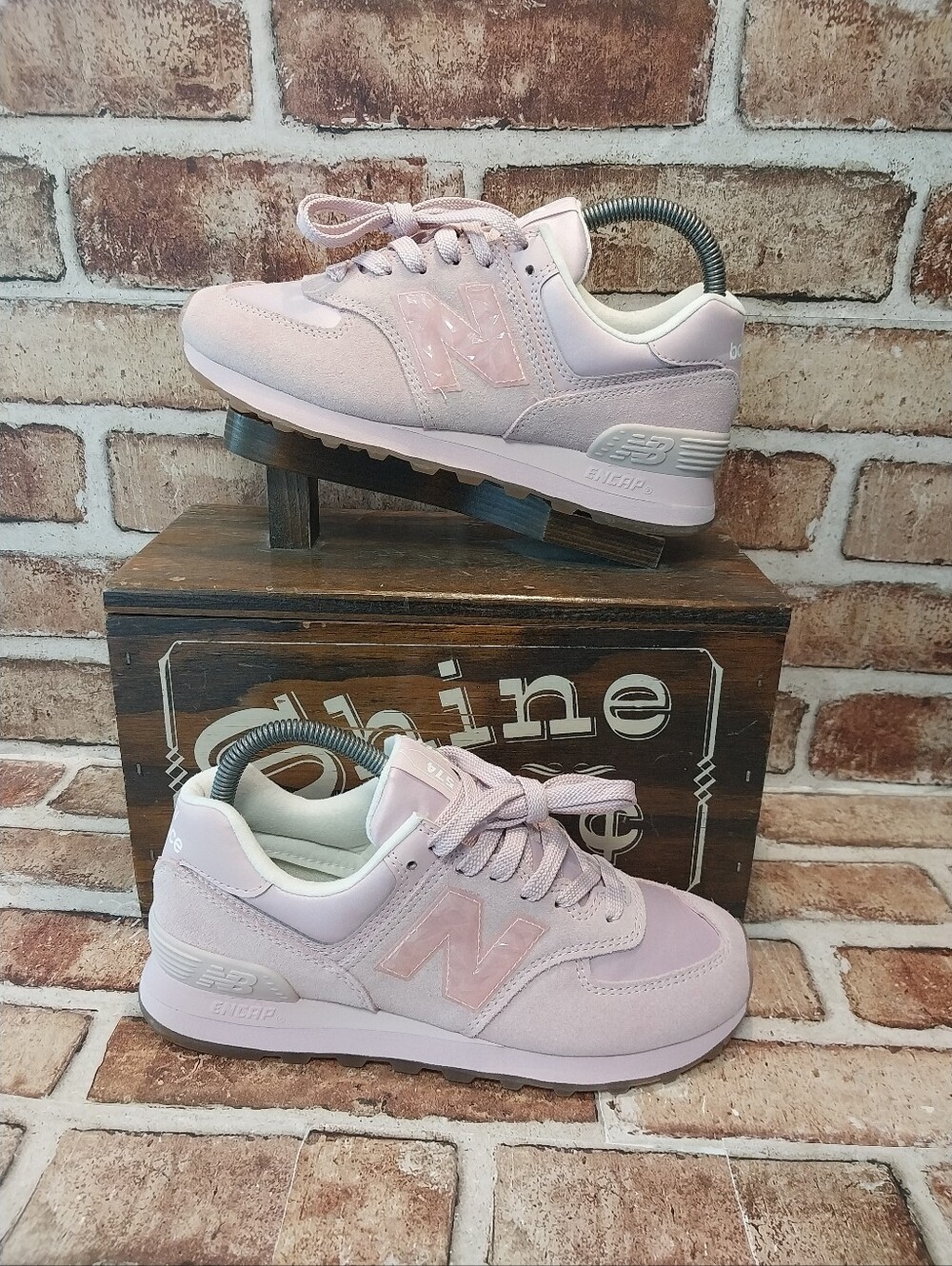 Pre-owned 2019 New Balance 574 X Rose Quartz Low